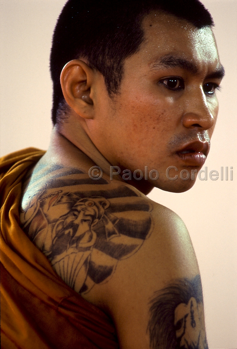 Tattooed Monk, Bangkok, Thailand
 (cod:Thailand 36)